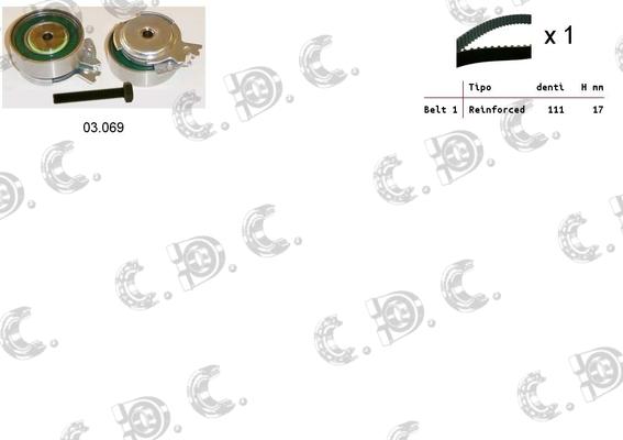Autokit 04.5004 - Timing Belt Set car-mod.net
