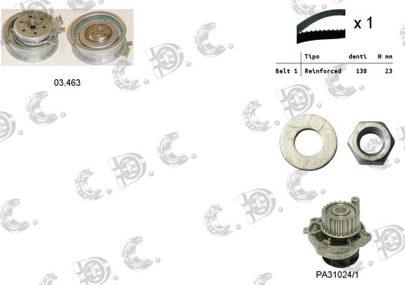 Autokit 04.5011PA - Timing Belt Set car-mod.net