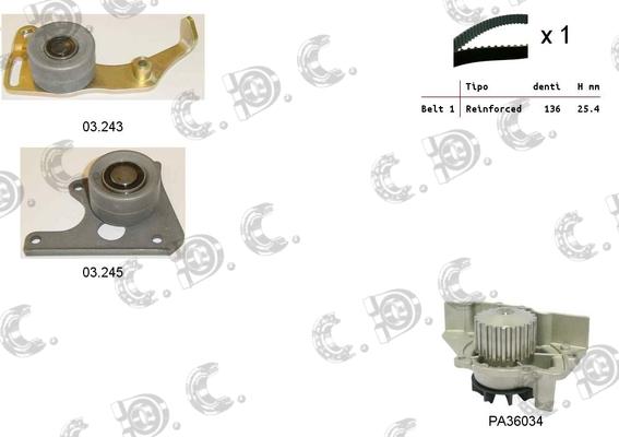Autokit 04.5018PA - Timing Belt Set car-mod.net