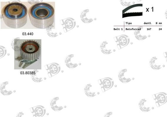 Autokit 04.5088 - Timing Belt Set car-mod.net