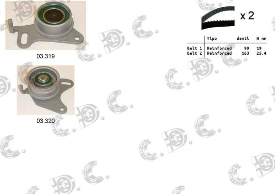 Autokit 04.5036 - Timing Belt Set car-mod.net