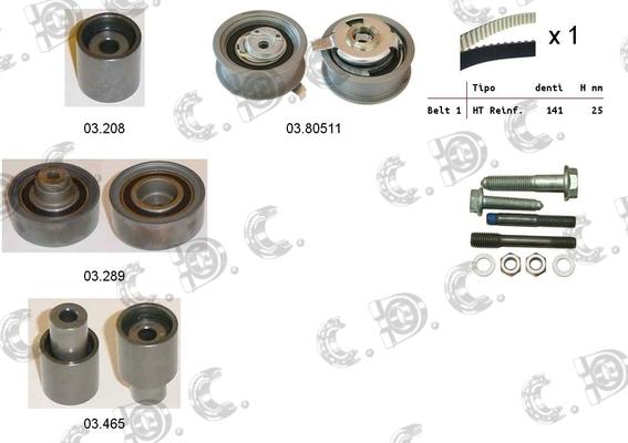 Autokit 04.5054 - Timing Belt Set car-mod.net