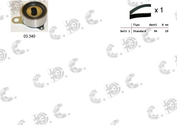 Autokit 04.5149 - Timing Belt Set car-mod.net