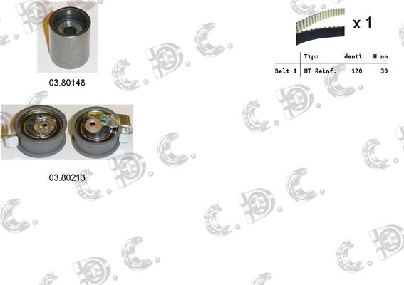 Autokit 04.5140 - Timing Belt Set car-mod.net