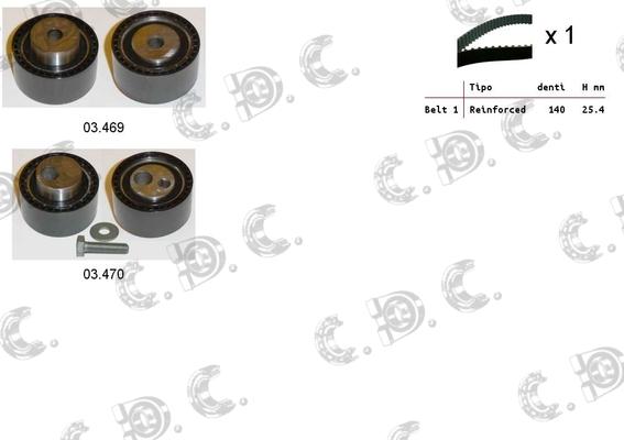 Autokit 04.5104 - Timing Belt Set car-mod.net