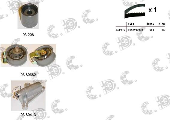 Autokit 04.5100C - Timing Belt Set car-mod.net