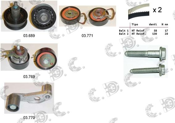 Autokit 04.5108 - Timing Belt Set car-mod.net