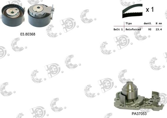 Autokit 04.5111PA - Water Pump & Timing Belt Set car-mod.net