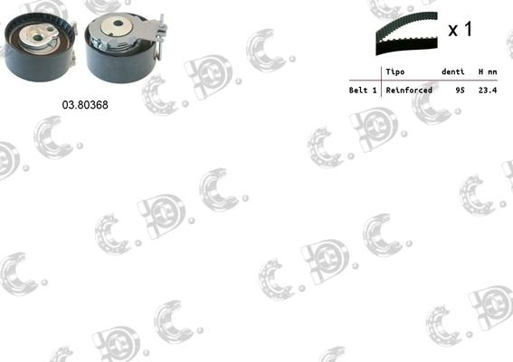 Autokit 04.5111 - Timing Belt Set car-mod.net