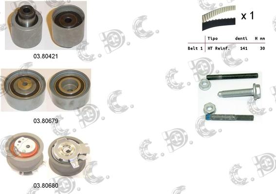 Autokit 04.5118 - Timing Belt Set car-mod.net
