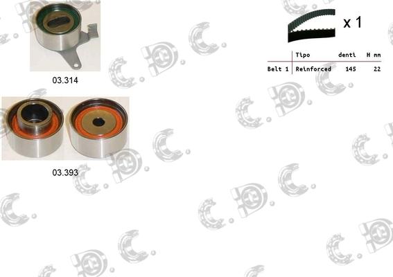 Autokit 04.5189 - Timing Belt Set car-mod.net