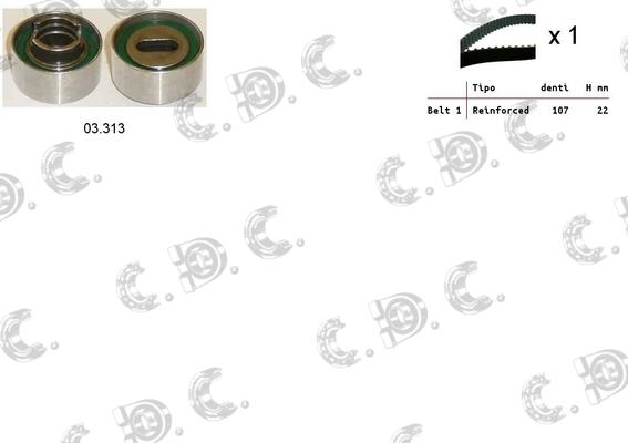 Autokit 04.5181 - Timing Belt Set car-mod.net