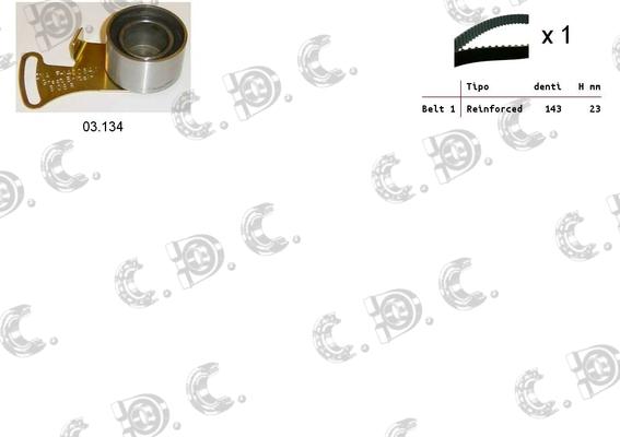 Autokit 04.5139 - Timing Belt Set car-mod.net
