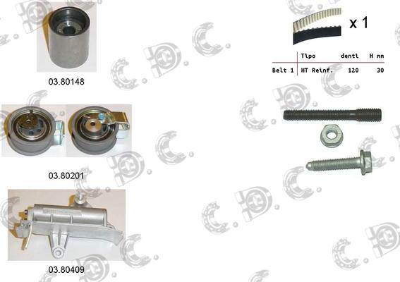 Autokit 04.5130 - Timing Belt Set car-mod.net
