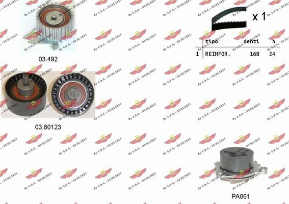 Autokit 04.5133PA - Water Pump & Timing Belt Set car-mod.net