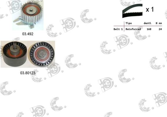 Autokit 04.5133 - Timing Belt Set car-mod.net