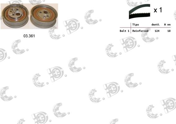 Autokit 04.5132 - Timing Belt Set car-mod.net