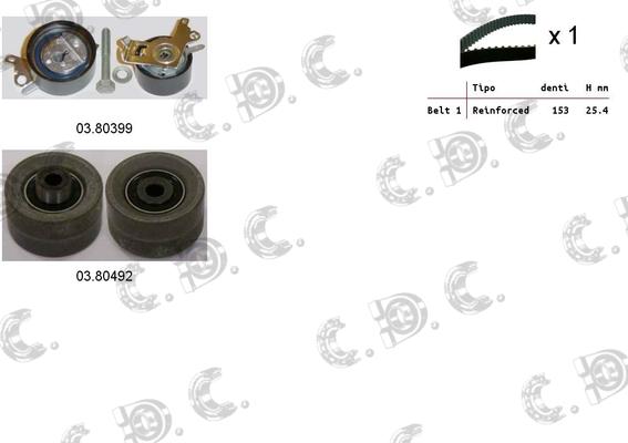 Autokit 04.5137 - Timing Belt Set car-mod.net