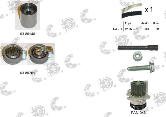 Autokit 04.5129PA - Timing Belt Set car-mod.net