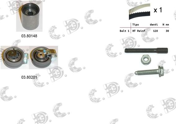 Autokit 04.5129 - Timing Belt Set car-mod.net