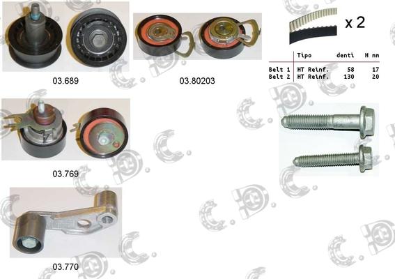 Autokit 04.5128 - Timing Belt Set car-mod.net