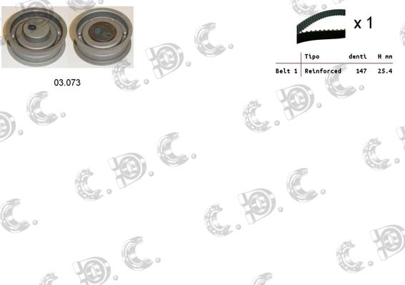 Autokit 04.5173 - Timing Belt Set car-mod.net
