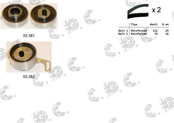 Autokit 04.5395 - Timing Belt Set car-mod.net