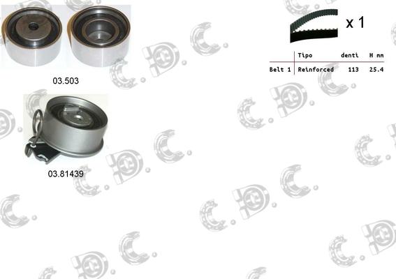 Autokit 04.5340 - Timing Belt Set car-mod.net