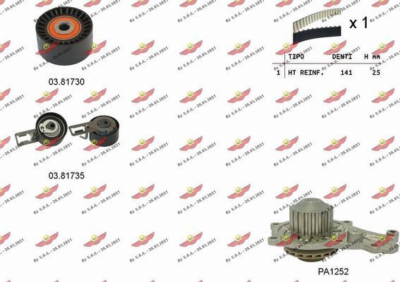 Autokit 04.5347PA - Timing Belt Set car-mod.net