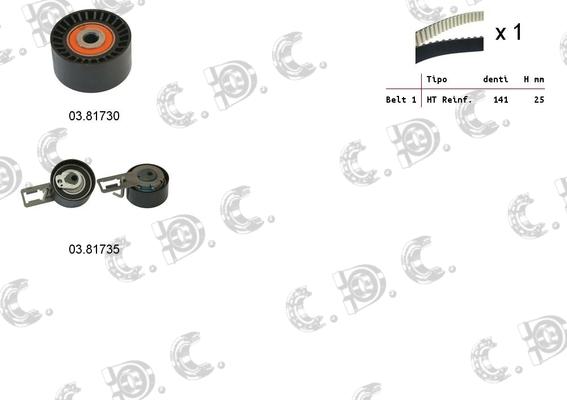 Autokit 04.5347 - Timing Belt Set car-mod.net