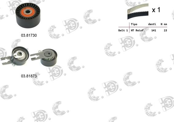 Autokit 04.5359 - Timing Belt Set car-mod.net