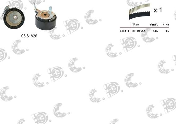Autokit 04.5351 - Timing Belt Set car-mod.net