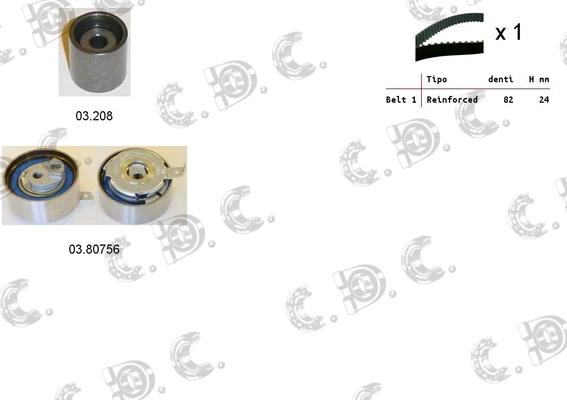 Autokit 04.5366 - Timing Belt Set car-mod.net