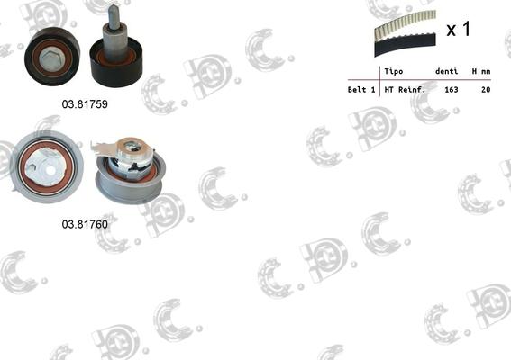 Autokit 04.5363 - Timing Belt Set car-mod.net