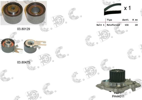 Autokit 04.5305PA - Water Pump & Timing Belt Set car-mod.net