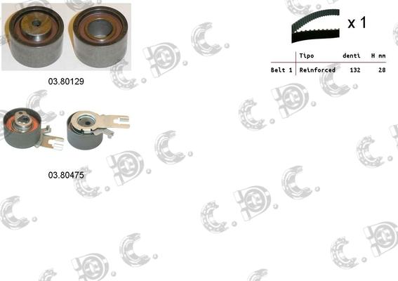 Autokit 04.5305 - Timing Belt Set car-mod.net
