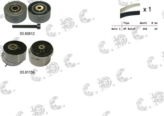 Autokit 04.5300 - Timing Belt Set car-mod.net