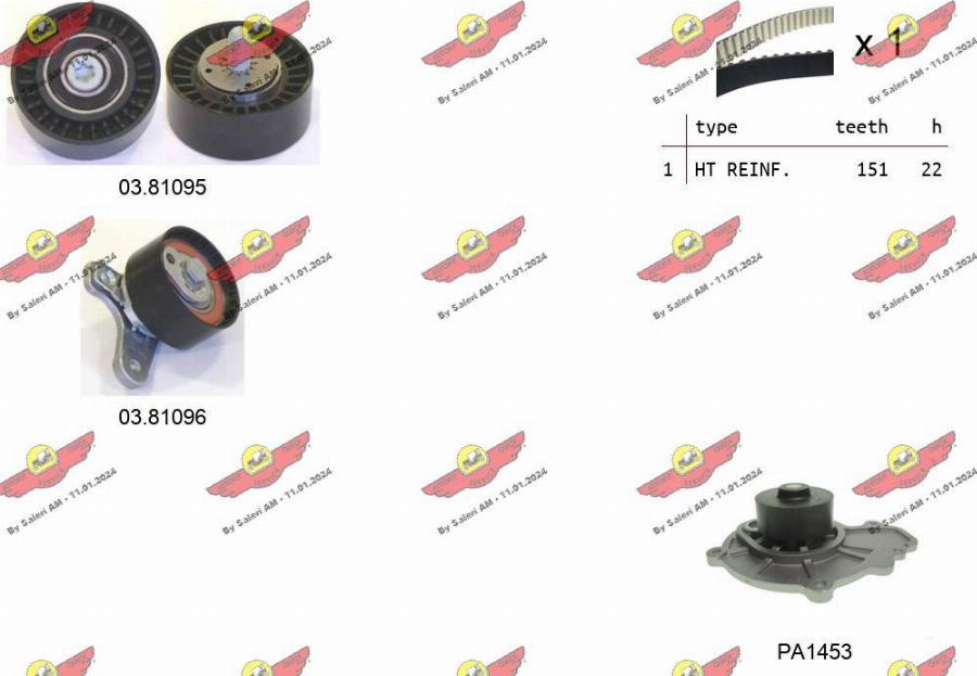 Autokit 04.5317PA - Water Pump & Timing Belt Set car-mod.net