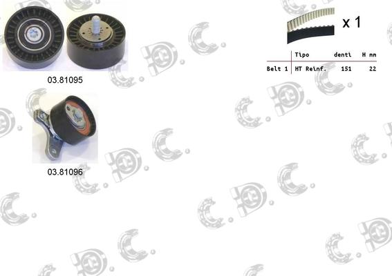 Autokit 04.5317 - Timing Belt Set car-mod.net