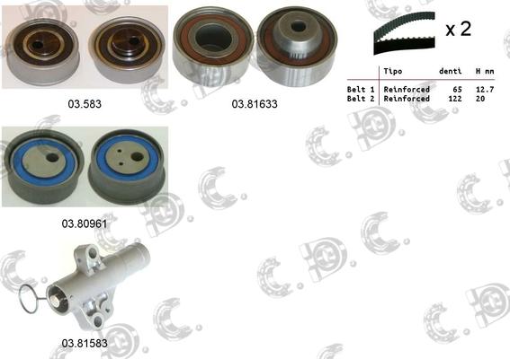 Autokit 04.5389 - Timing Belt Set car-mod.net