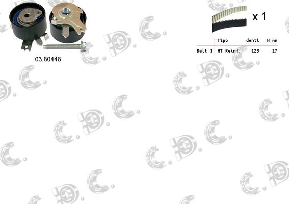 Autokit 04.5334 - Timing Belt Set car-mod.net