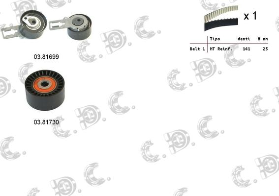 Autokit 04.5337 - Timing Belt Set car-mod.net