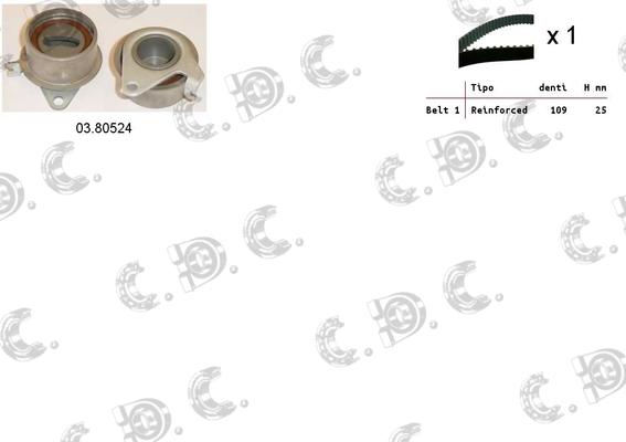 Autokit 04.5320 - Timing Belt Set car-mod.net