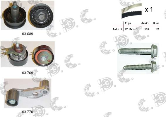 Autokit 04.5375 - Timing Belt Set car-mod.net