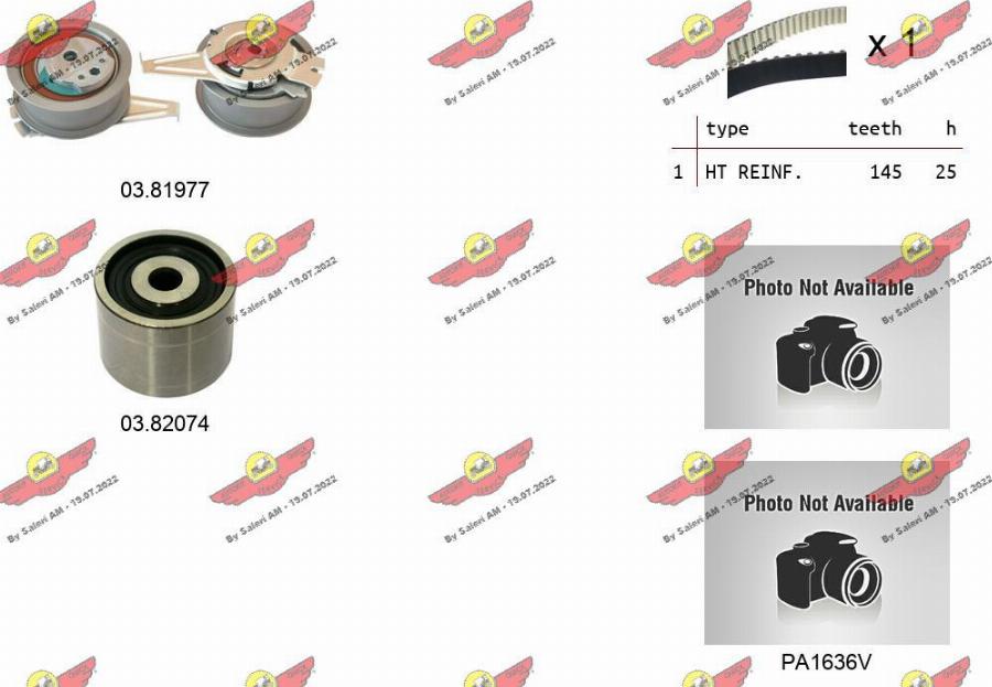 Autokit 04.5370PA2 - Water Pump & Timing Belt Set car-mod.net