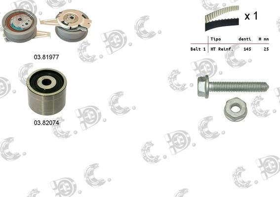 Autokit 04.5370 - Timing Belt Set car-mod.net