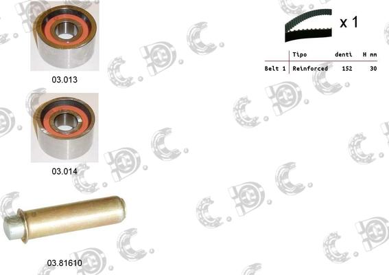 Autokit 04.5371 - Timing Belt Set car-mod.net