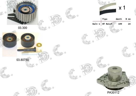 Autokit 04.5247PA - Timing Belt Set car-mod.net