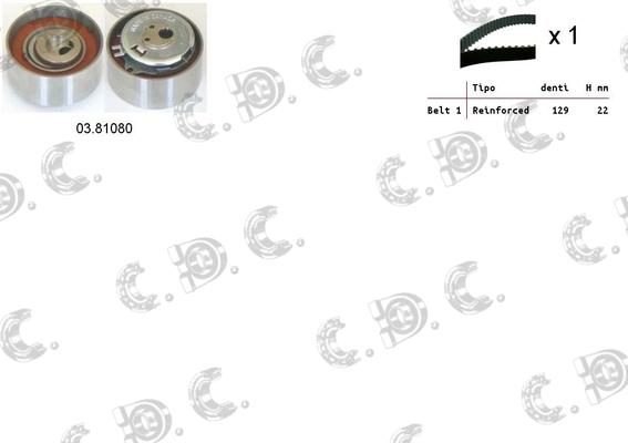 Autokit 04.5251 - Timing Belt Set car-mod.net