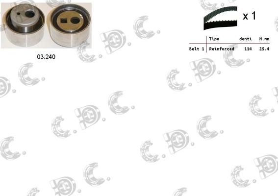 Autokit 04.5205 - Timing Belt Set car-mod.net